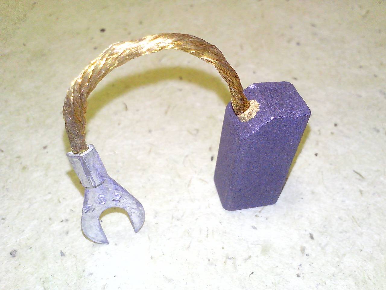 Щетка ЭГ 10х12,5х25 L 52, К4-2, ЭГ14